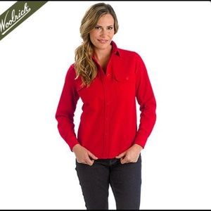 Woolrich expedition chamois button down